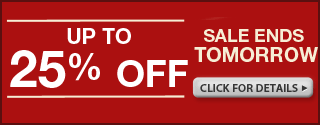 Save up to 25%!