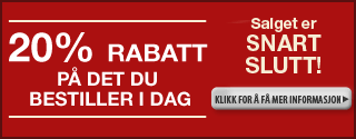 20 % rabatt
