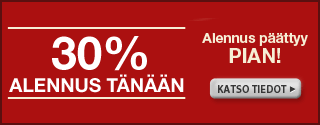 30 % koko sivustosta tai