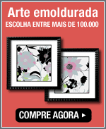 Veja arte emoldurada