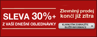 Sleva 30 % na vše z těchto stránek