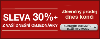 Sleva 30 % na vše z těchto stránek