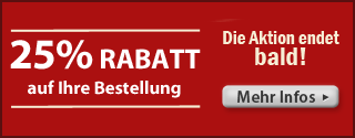 Sparen Sie 25%!