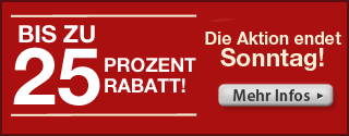 Bis zu 25% Rabatt