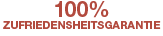 100% Satisfaction Guaranteed