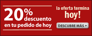 ¡Ahorre un 20%!