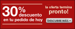 ¡30% de descuento en todo!