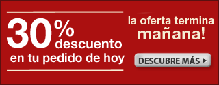¡30% de descuento en todo!