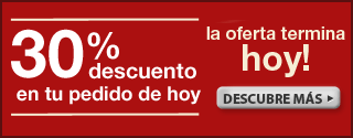 ¡30% de descuento en todo!