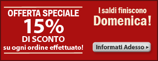 Risparmia 15%!