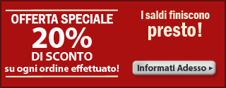 Risparmia 20%!