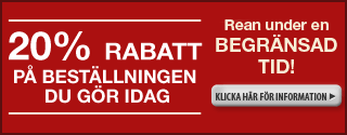 20 % rabatt