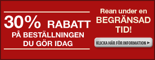 30 % rabatt på hela sidan eller