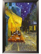 The Café Terrace on the Place du Forum, Arles, at Night, c.1888