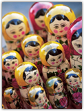 Babushka Dolls, Riga, Latvia, Baltic States, Europe Photographie par Yadid Levy sur AllPosters.fr