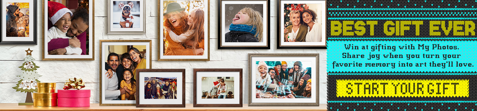BEST GIFT EVER. Win at gifting with My Photos. Share joy when you turn your favorite memory into art they'll love. START YOUR GIFT.>