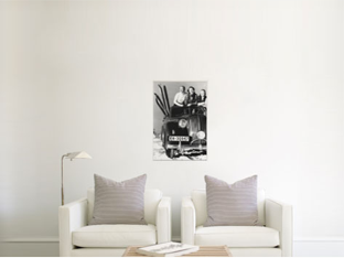 How a 20x30 canvas print appears in a room